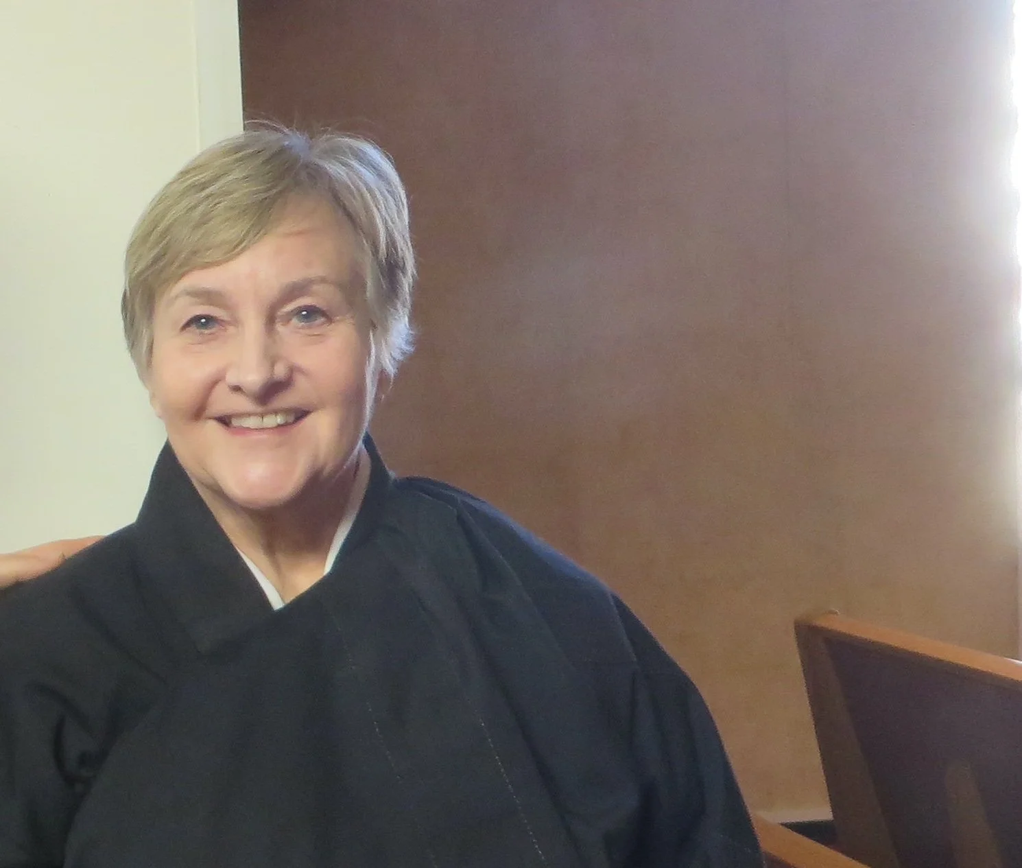 Stitching teacher, Nin-en Susan Elbe