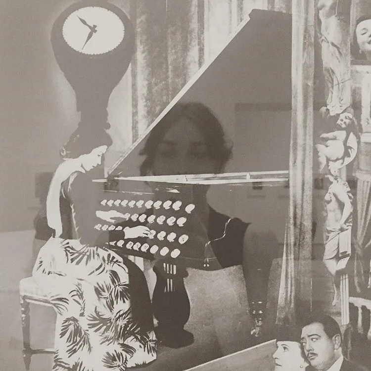 Self-Portrait by Erin Elise Holland / Reflected photograph by Grete Stern