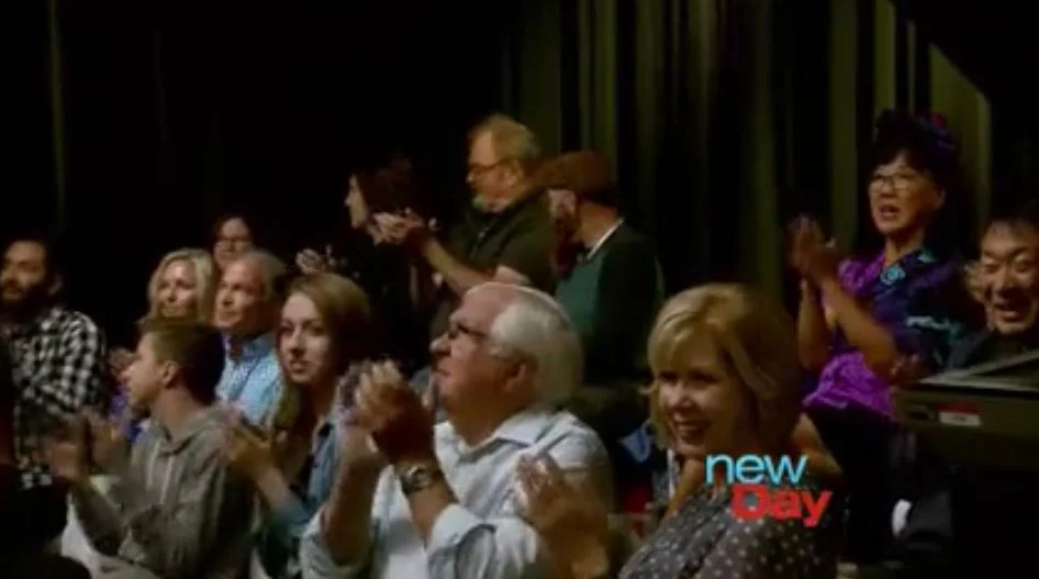 A few members of the studio audience.