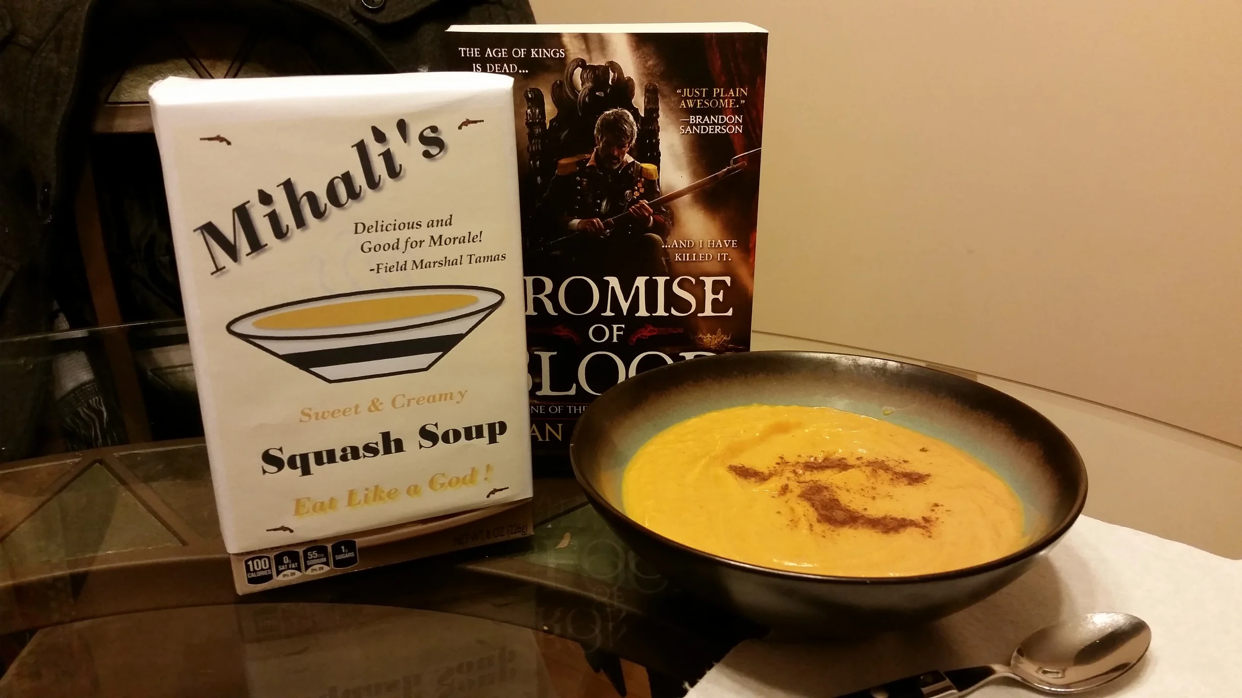 "Mihali's Famous Squash Soup" by Kristina Bunnell