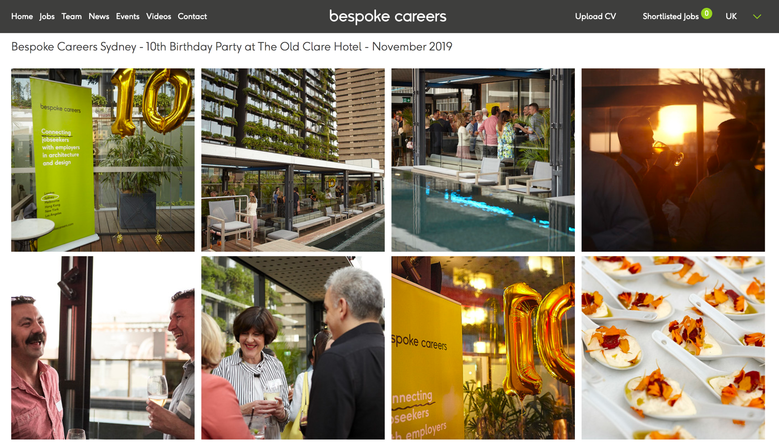 Bespoke Careers Sydney - 10th Birthday Party