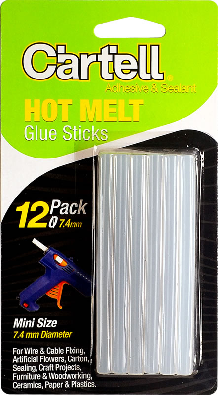 Hot Melt Gluesticks — Cartell Adhesive Center
