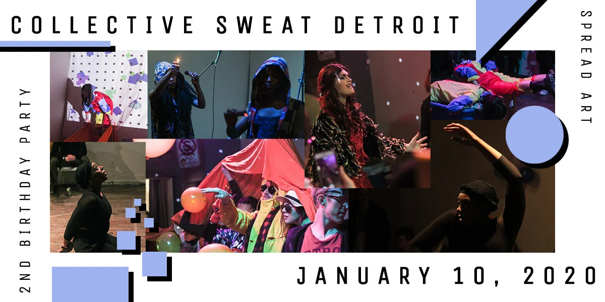 Collective Sweat Detroit 2nd Birthday Party