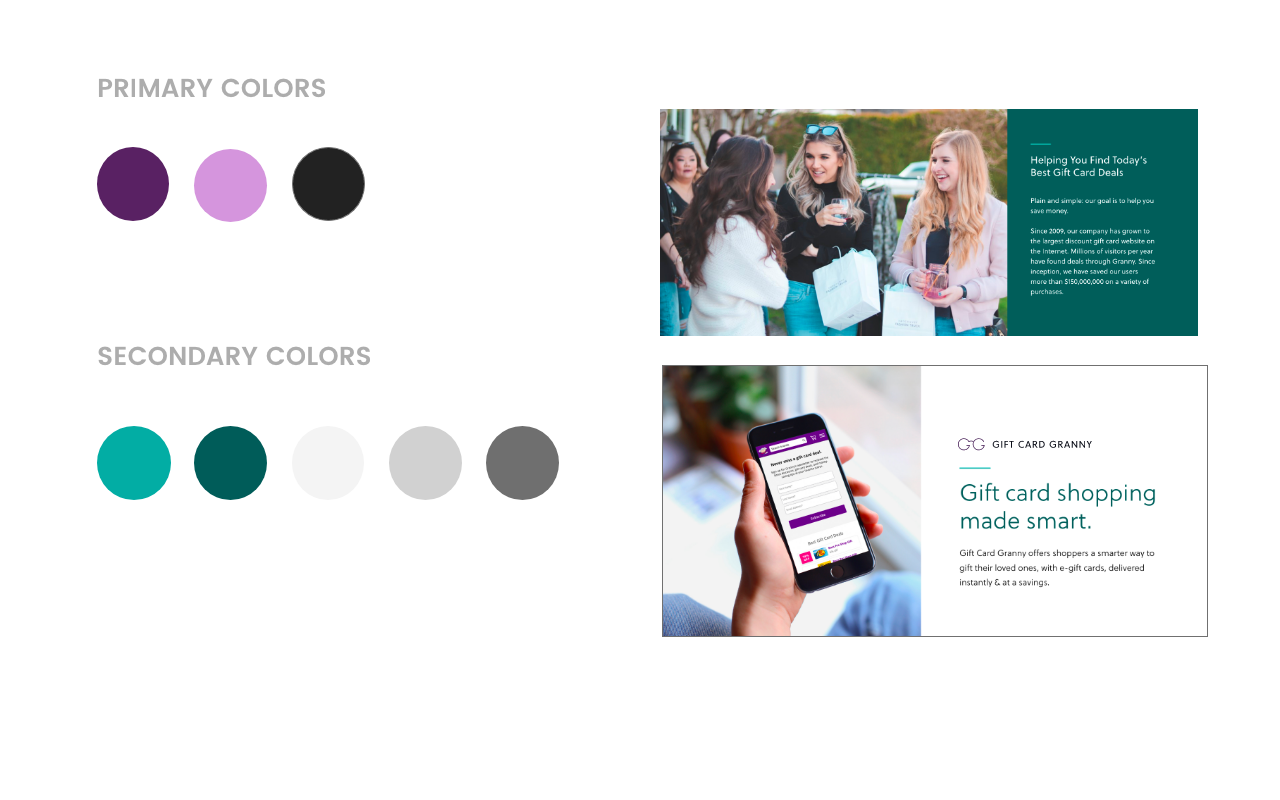Gift Card Granny 2019 Rebrand Allison O Neill