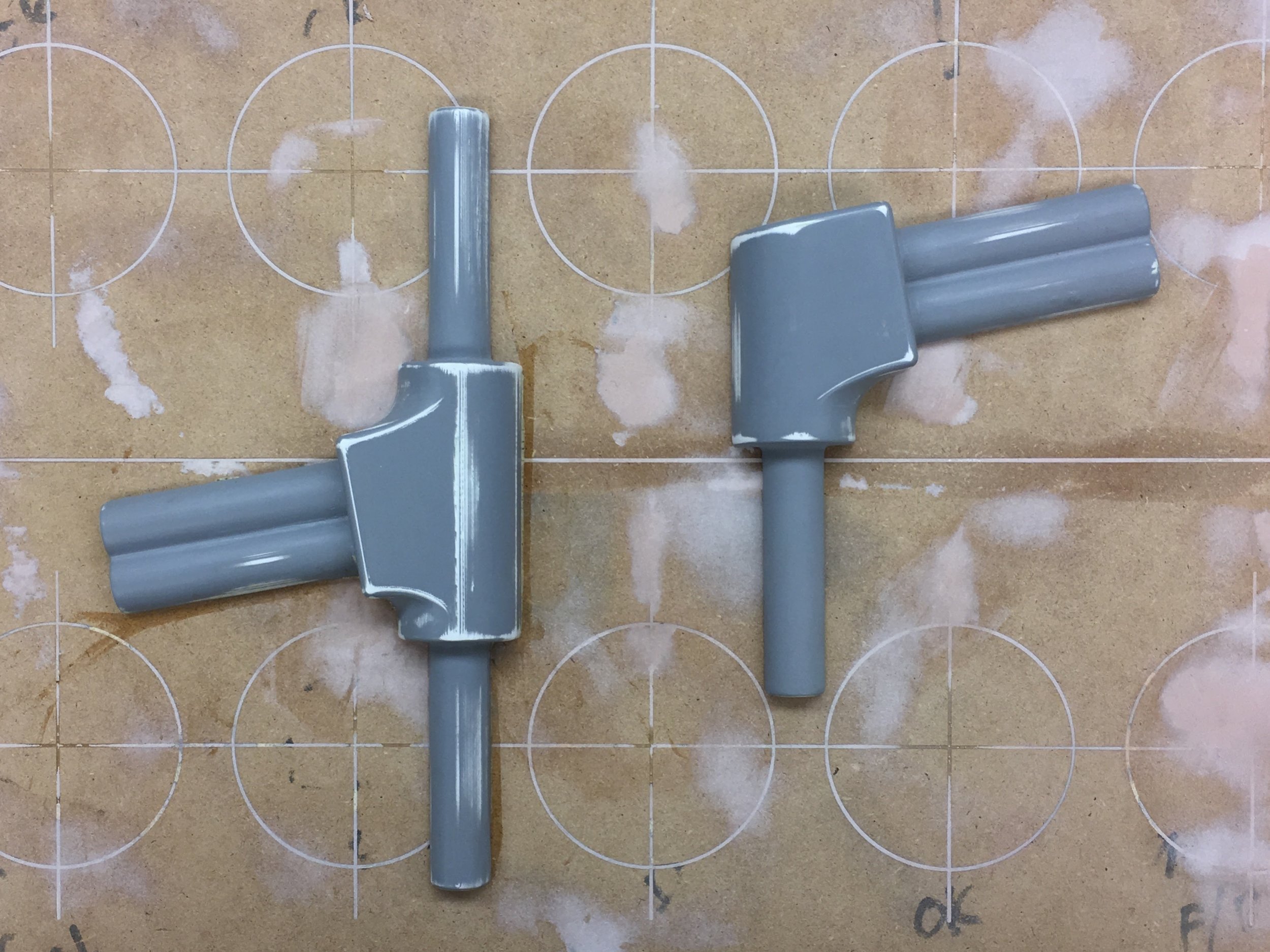 Master parts for sand cast aluminum mold