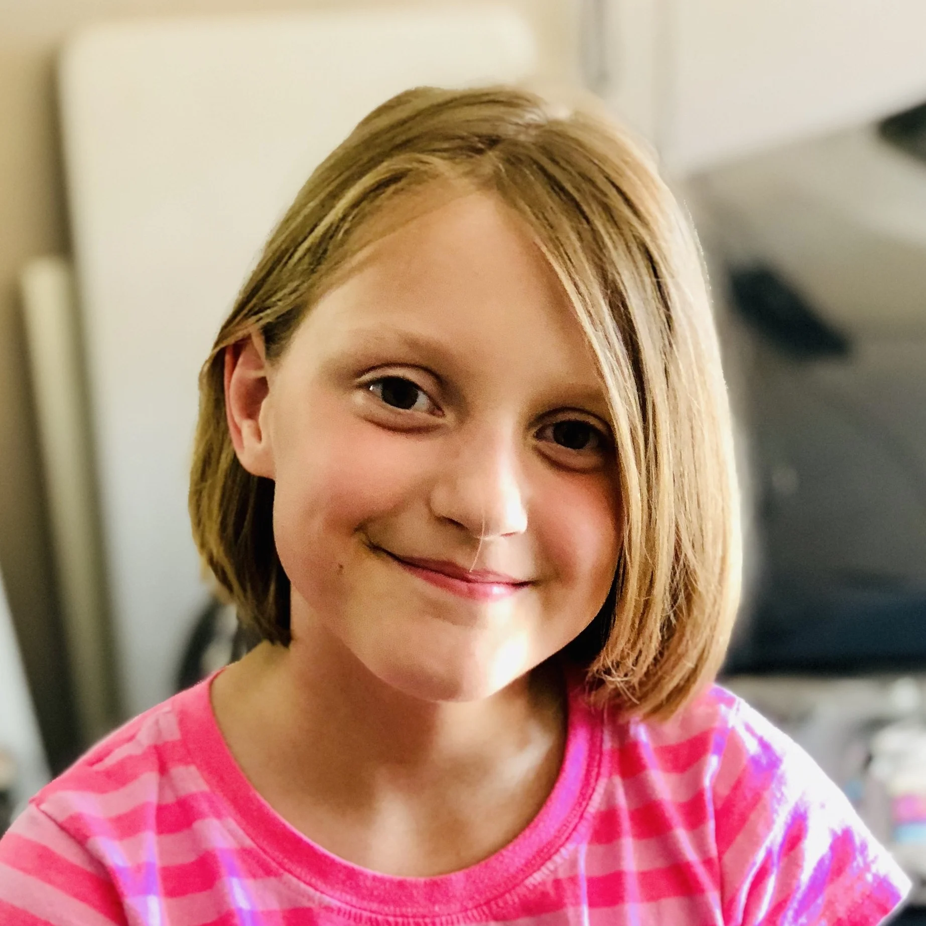 Ava I am spunky and usually chatty. I love everything my big brother and sister are into, the color pink and my little pony. 