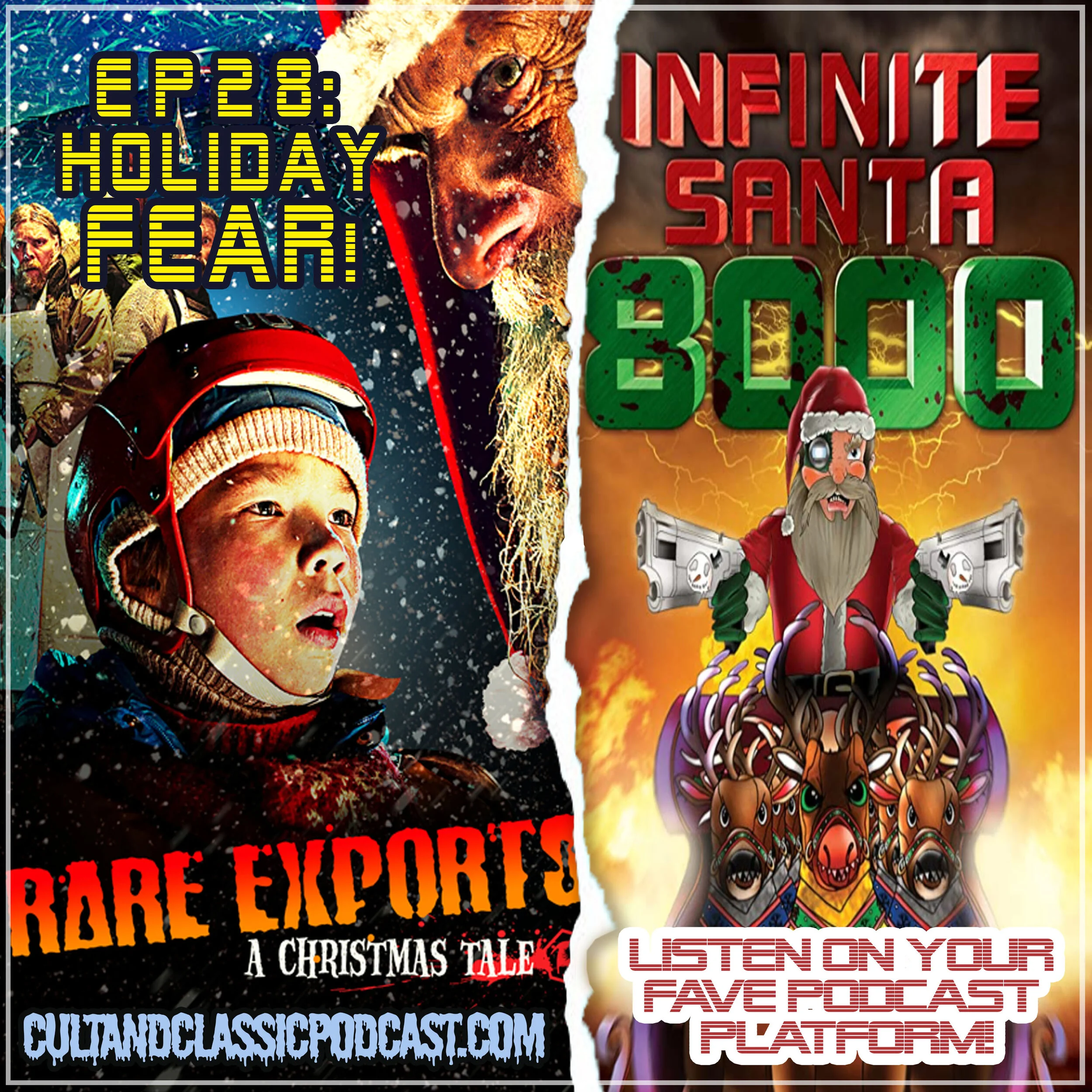 EP 28: RARE EXPORTS (2010) vs. INFINITE SANTA 8000 (2013)