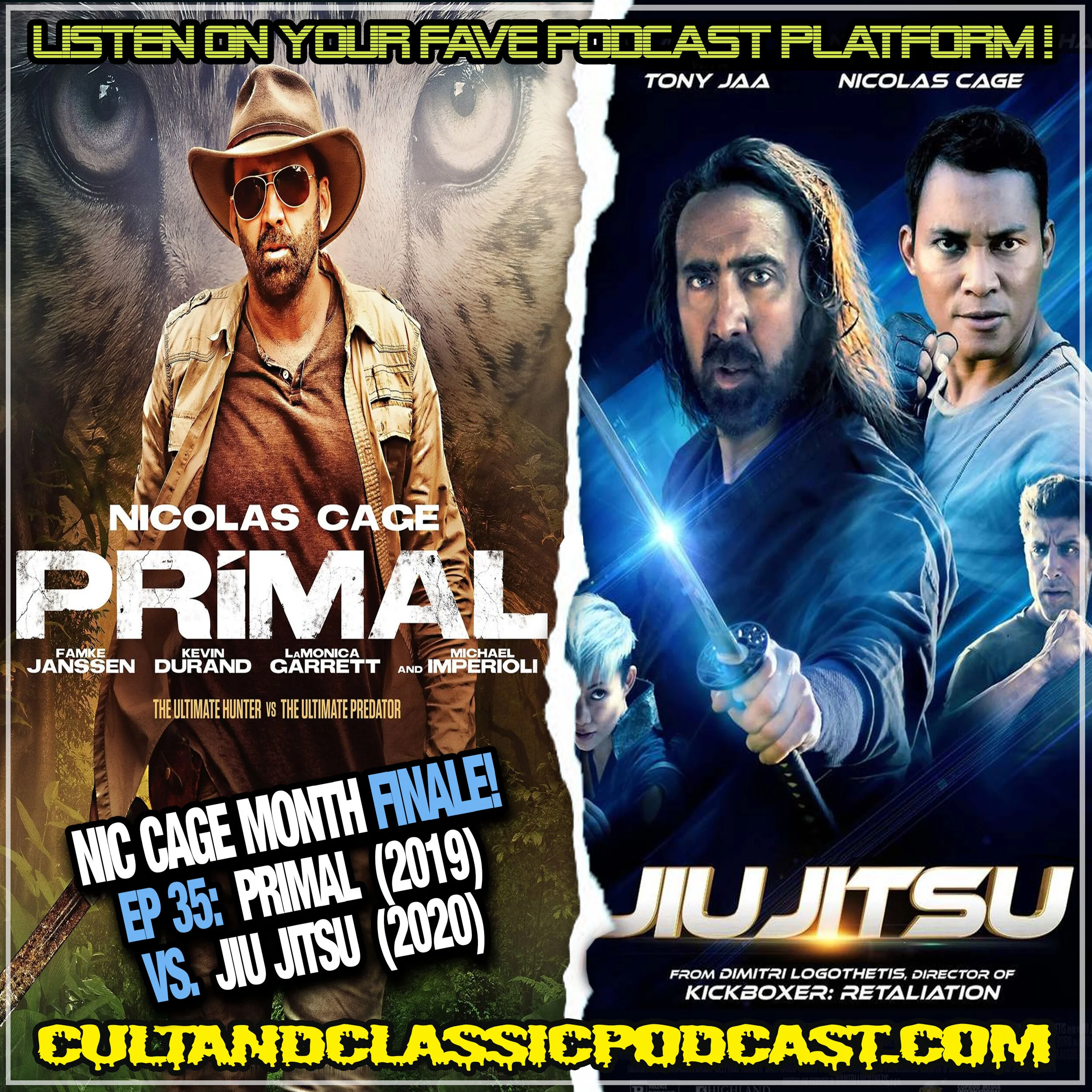 EP 35: PRIMAL (2019) vs. JIU JITSU (2020)