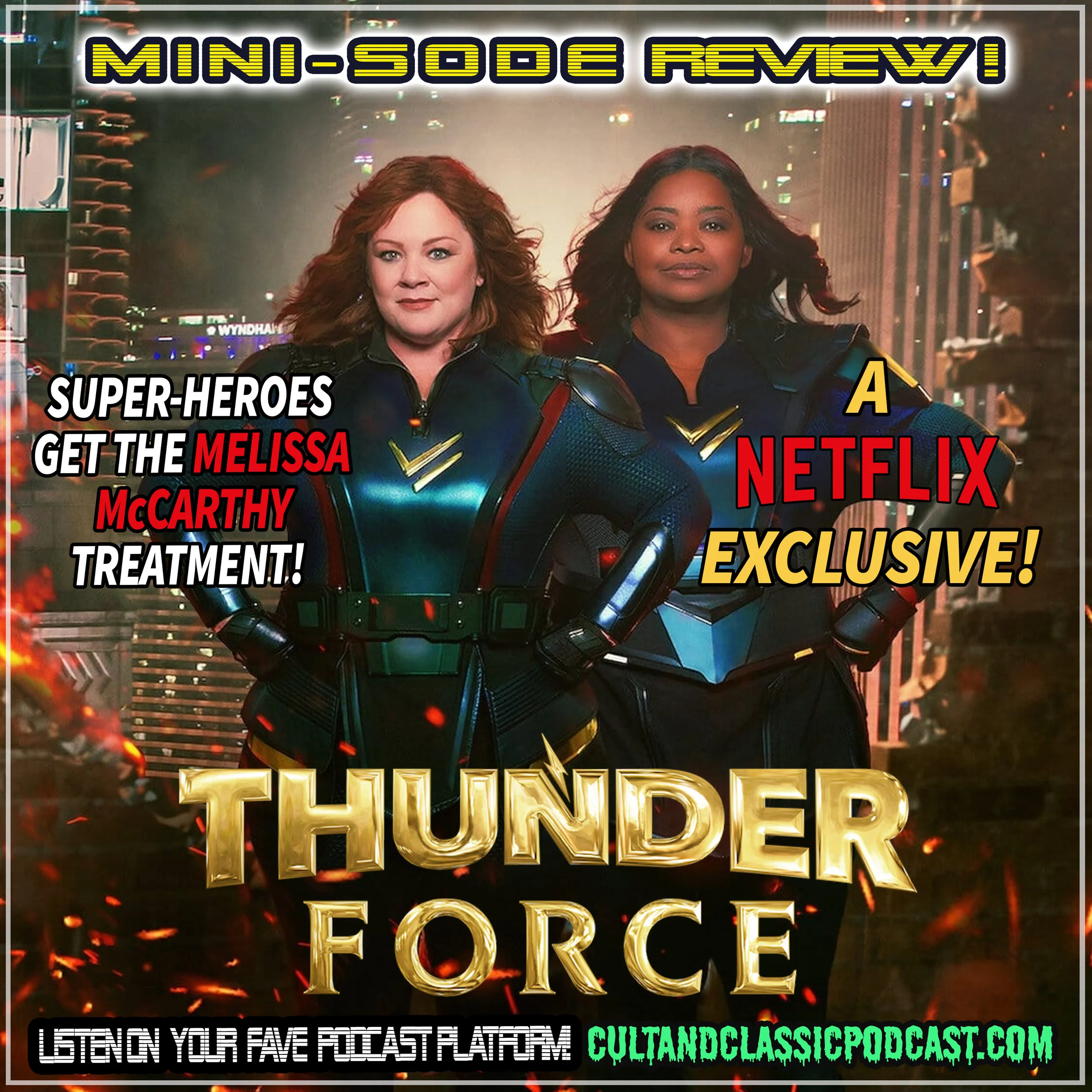 MINI-SODE: "THUNDER FORCE" (2021) Review!