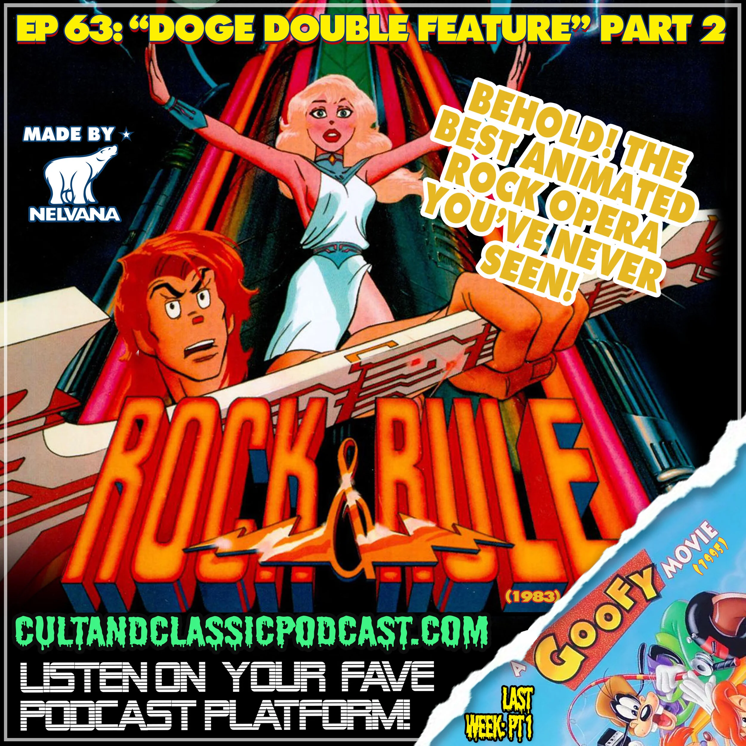 EP 63: "DOGE DOUBLE FEATURE" PART 2 - "ROCK &amp; RULE" (1983)