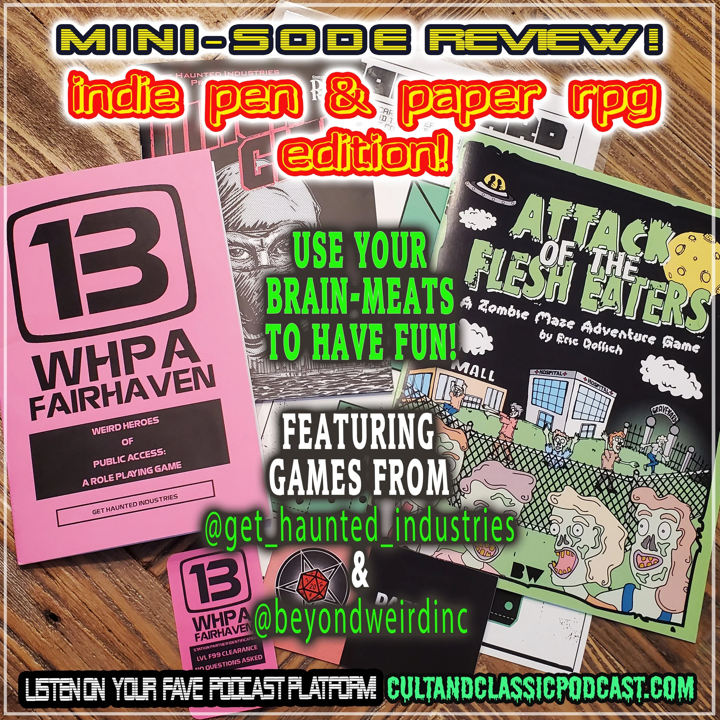 MINI-SODE: "INDIE PEN &amp; PAPER RPGS" Review!