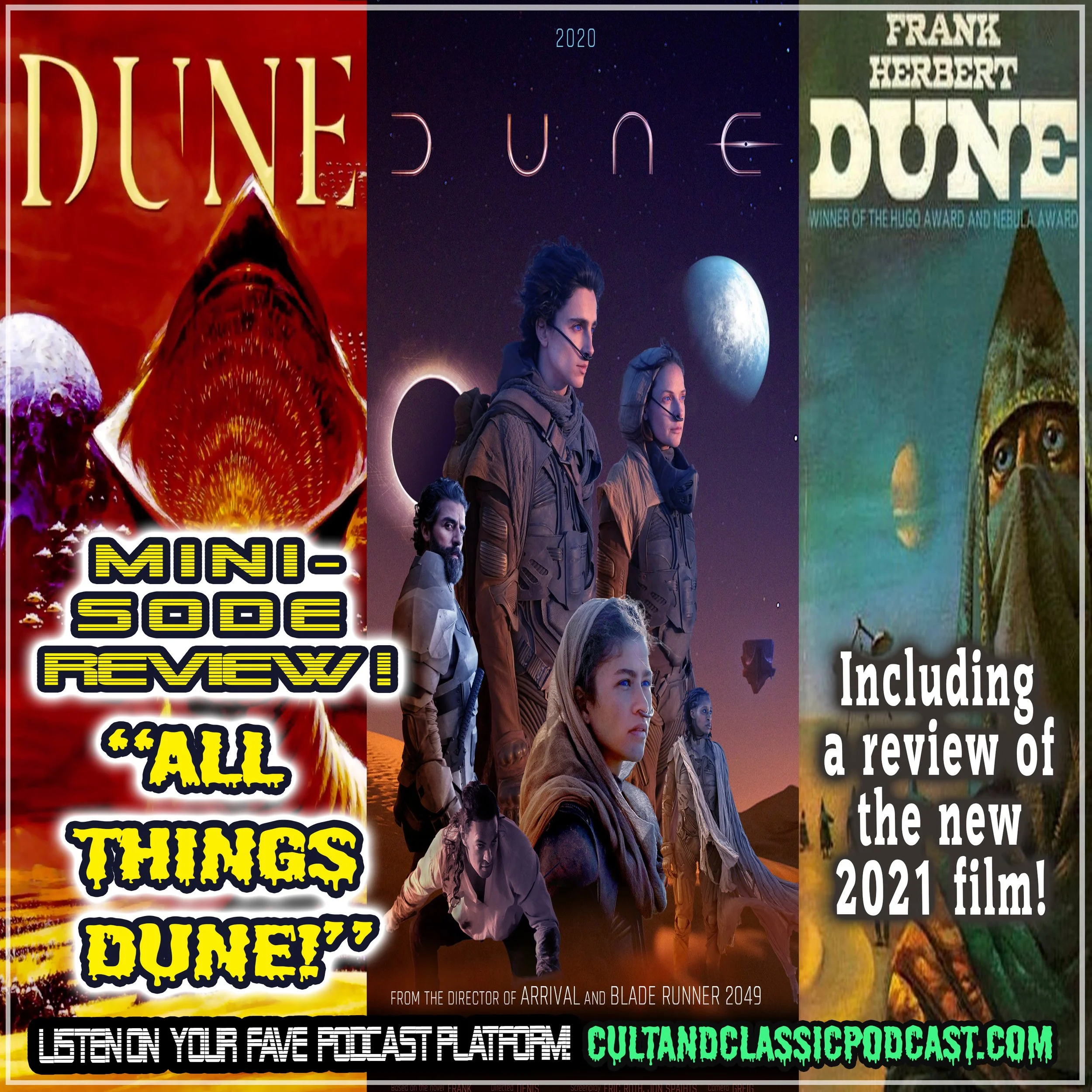 MINI-SODE: ALL THINGS DUNE AND "DUNE" (2021) Review!