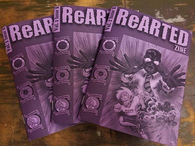 ReARTED Zine Vol. 1 Issue 2