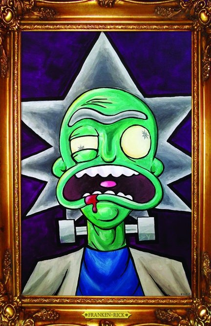 Franken-Rick Print! *Rick & Morty*