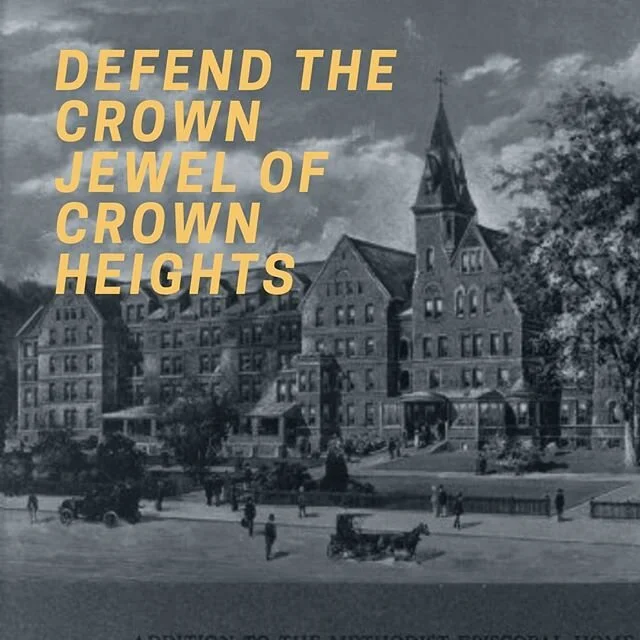 I hate hate hate the destruction of historic landmarks. Especially when they&rsquo;re replaced by disgusting, giant condos. #DefendTheCrownBK