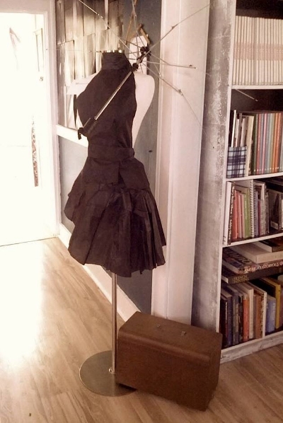 Our rainwear collection! Made from discarded umbrellas!