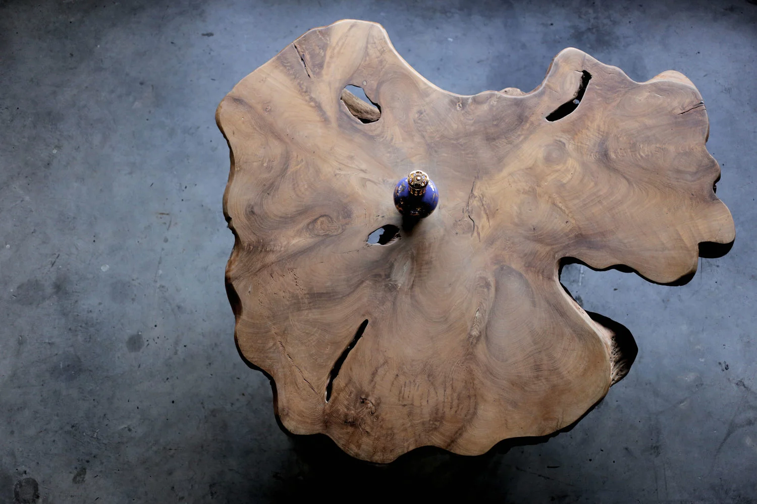Teak Natural Tree Stump x Herman Furniture Singapore