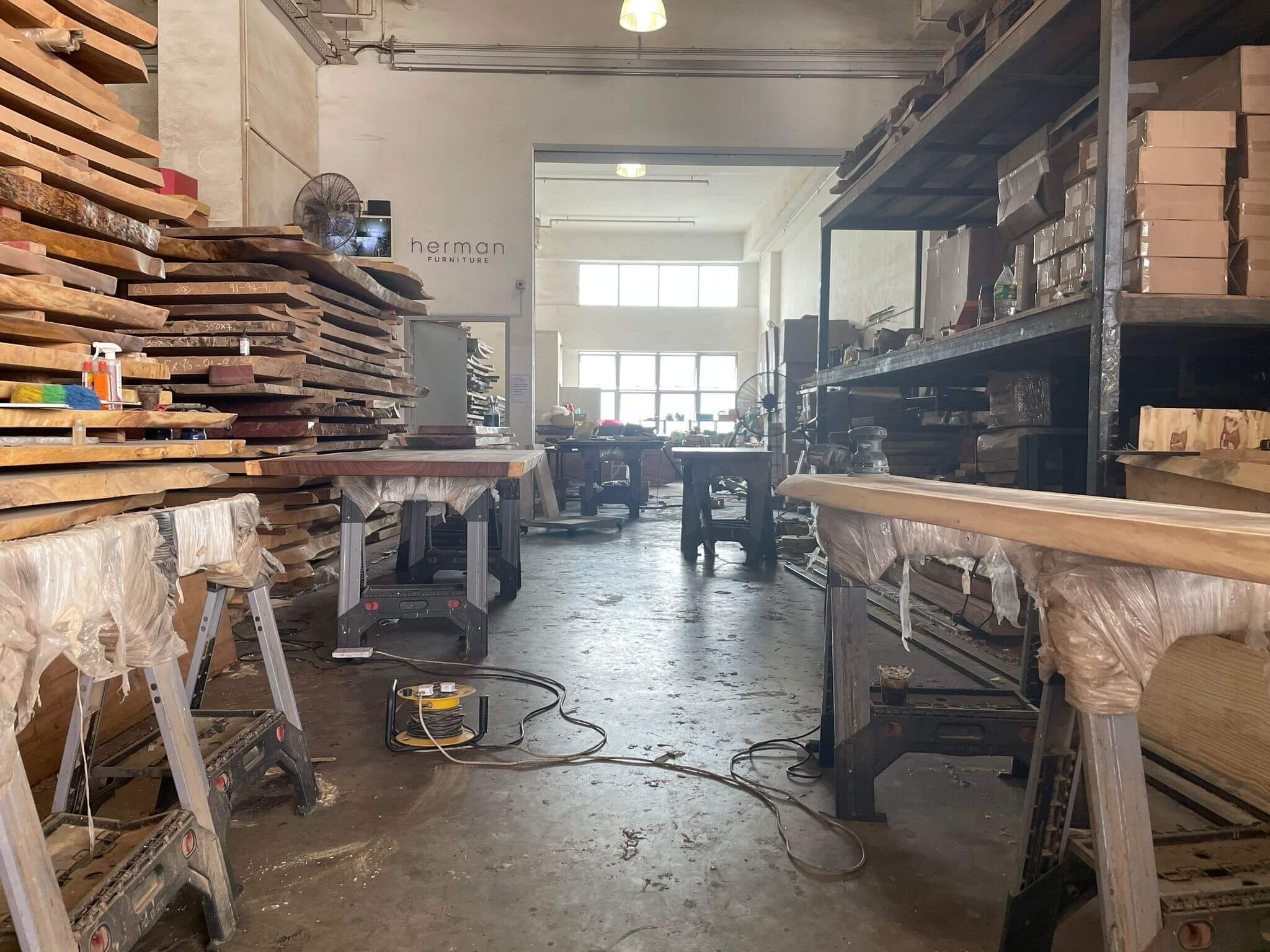 OUR CARPENTRY WORKSHOP IN SINGAPORE