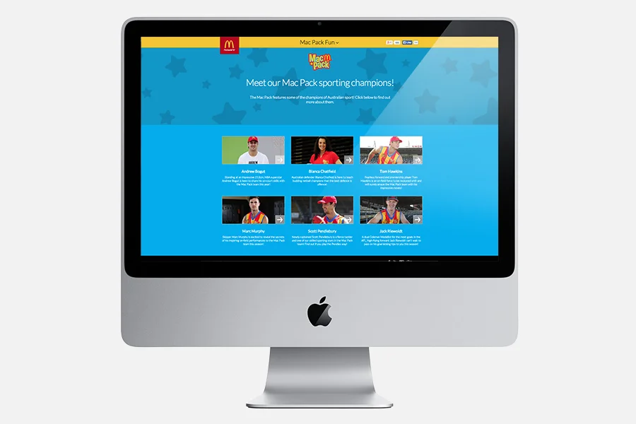 Desktop Sporting Champions Page