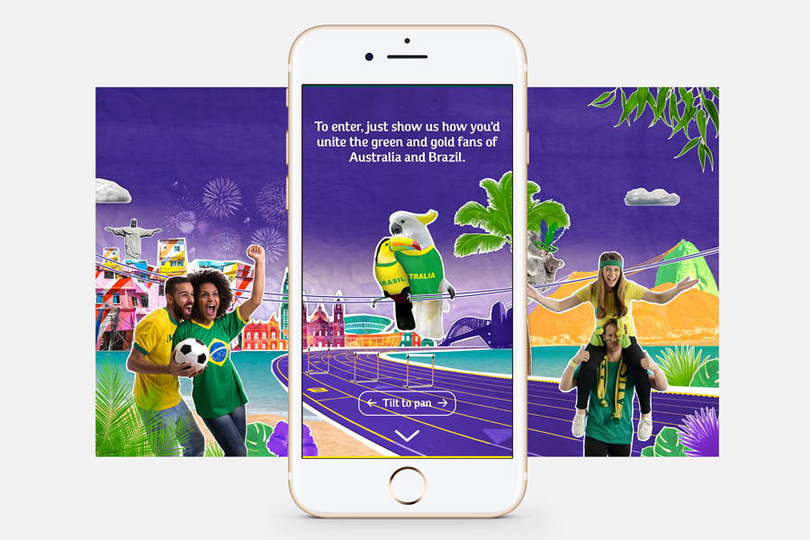 Facebook Canvas tilt image