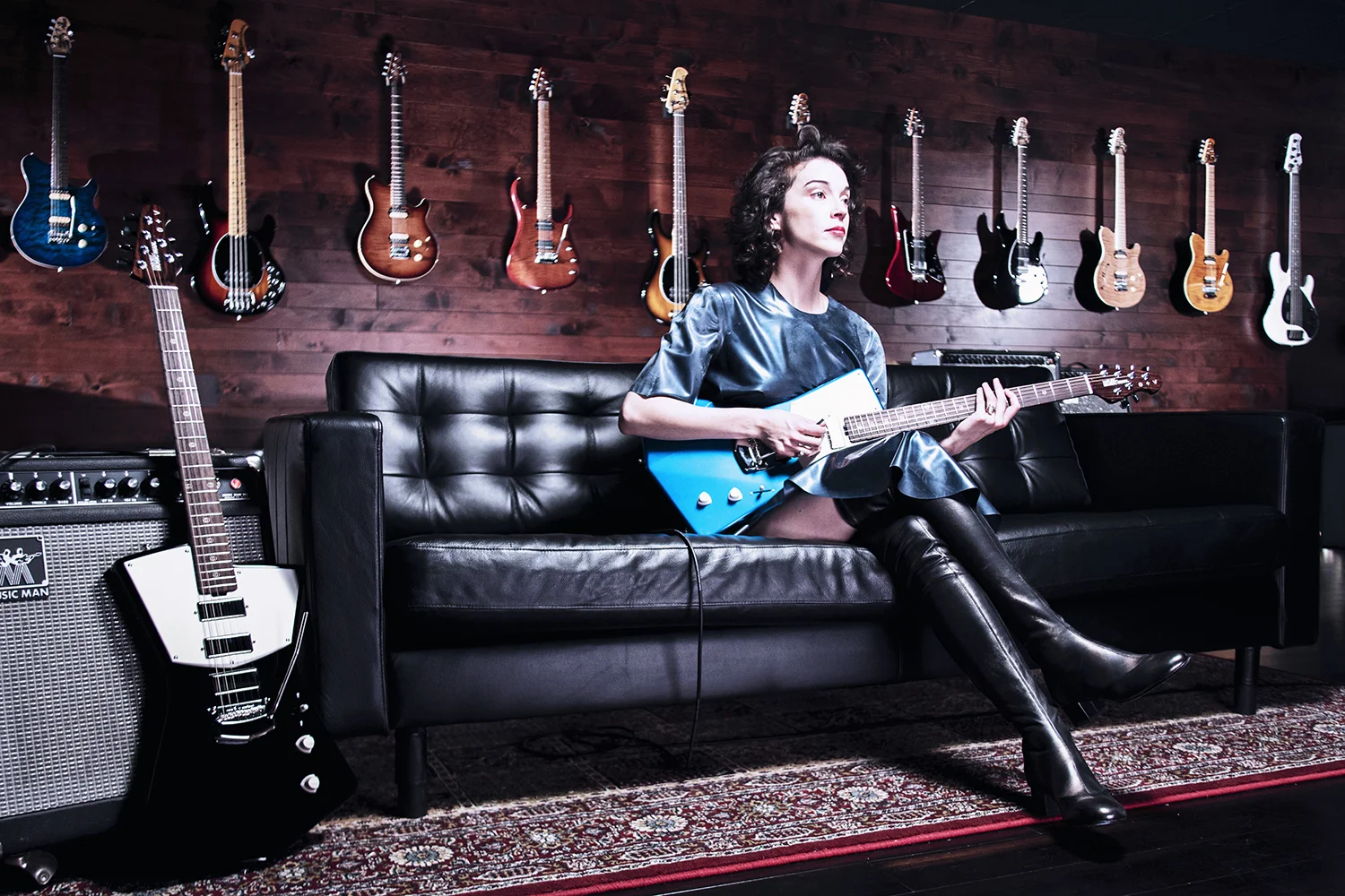 Annie Clark (St. Vincent) X Ernie Ball Music Man