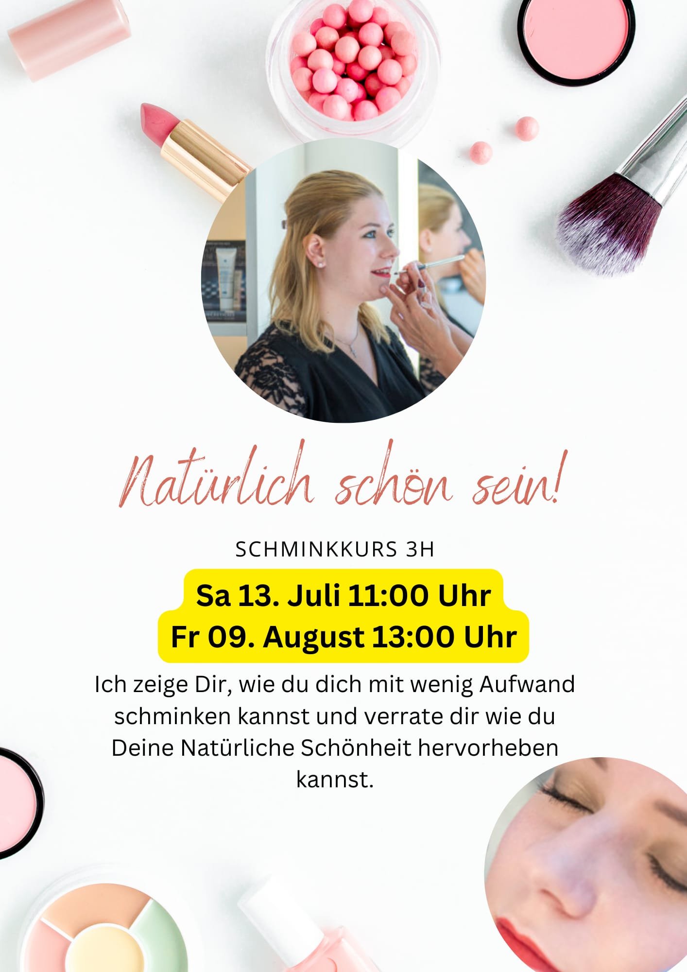 Natürlich schön sein!