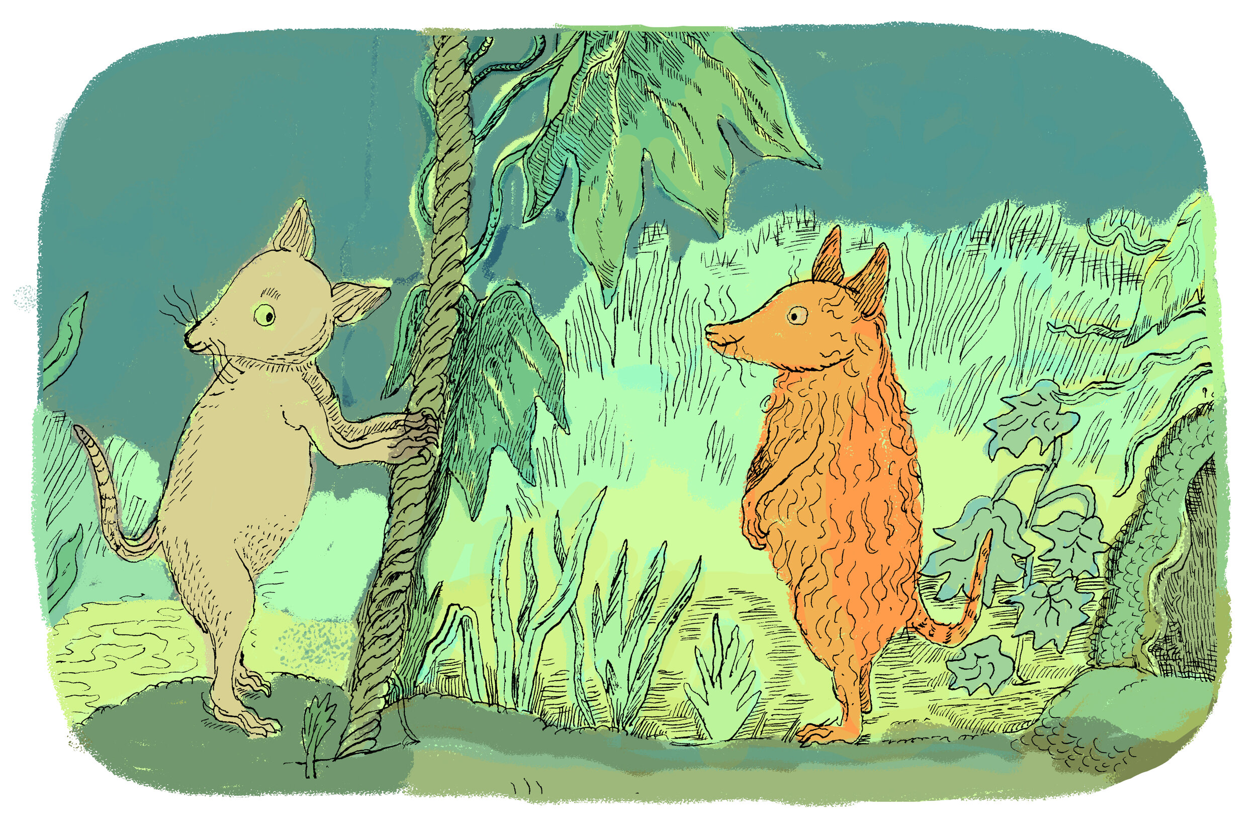 From “The wedding of the Mice” 2018.