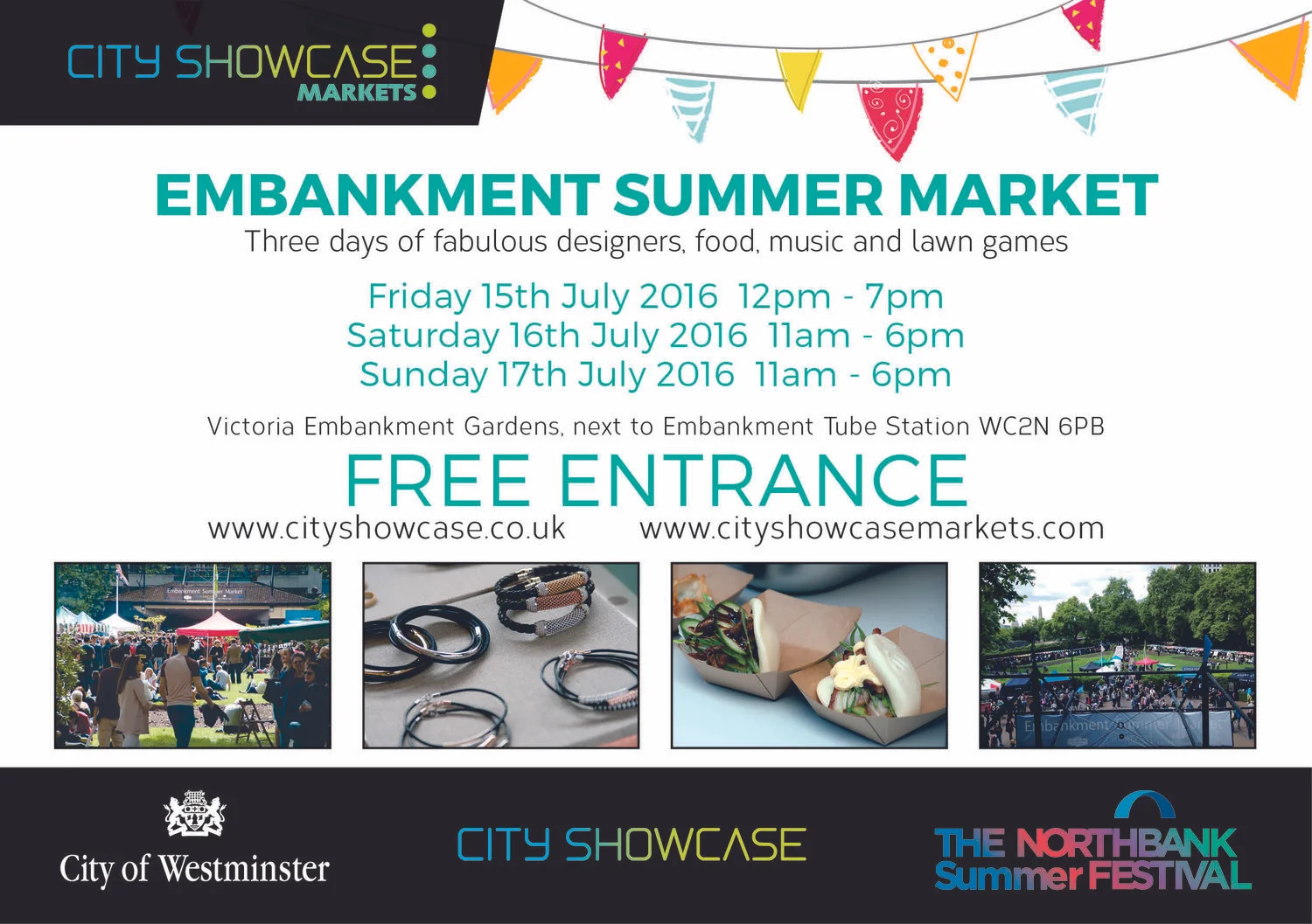 City Showcase -  Embankment Summer Market