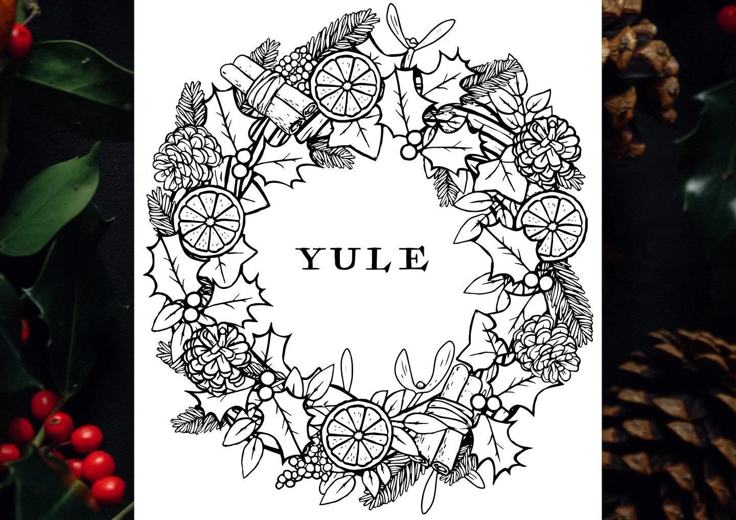 It&rsquo;s getting close to that time a year 🎄Here are some of my Yule inspired colouring pages to get into the spirit. These are all available in as digital downloads in my Etsy shop ❄️ 

#yuletide #wheeloftheyear #yulecat #yulelog #christmascolori
