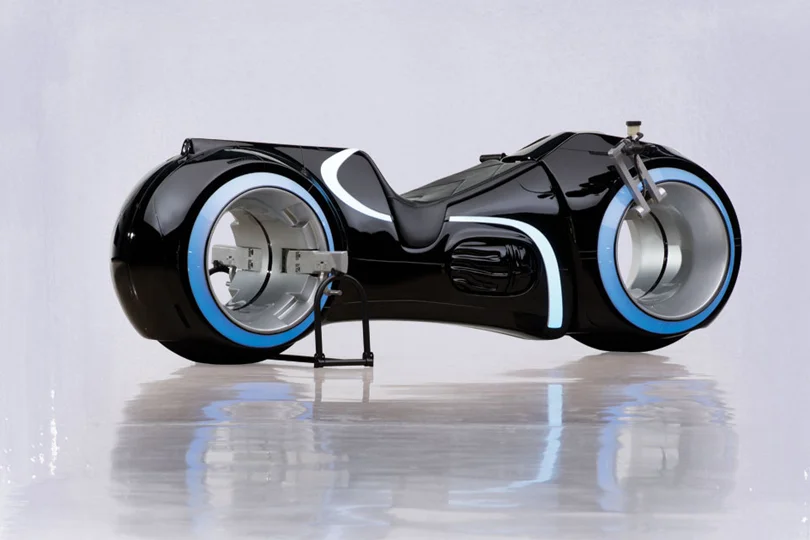 2011 Custom Electric Motorbike: The Tron Lightcycle / $25,000 - $40,000