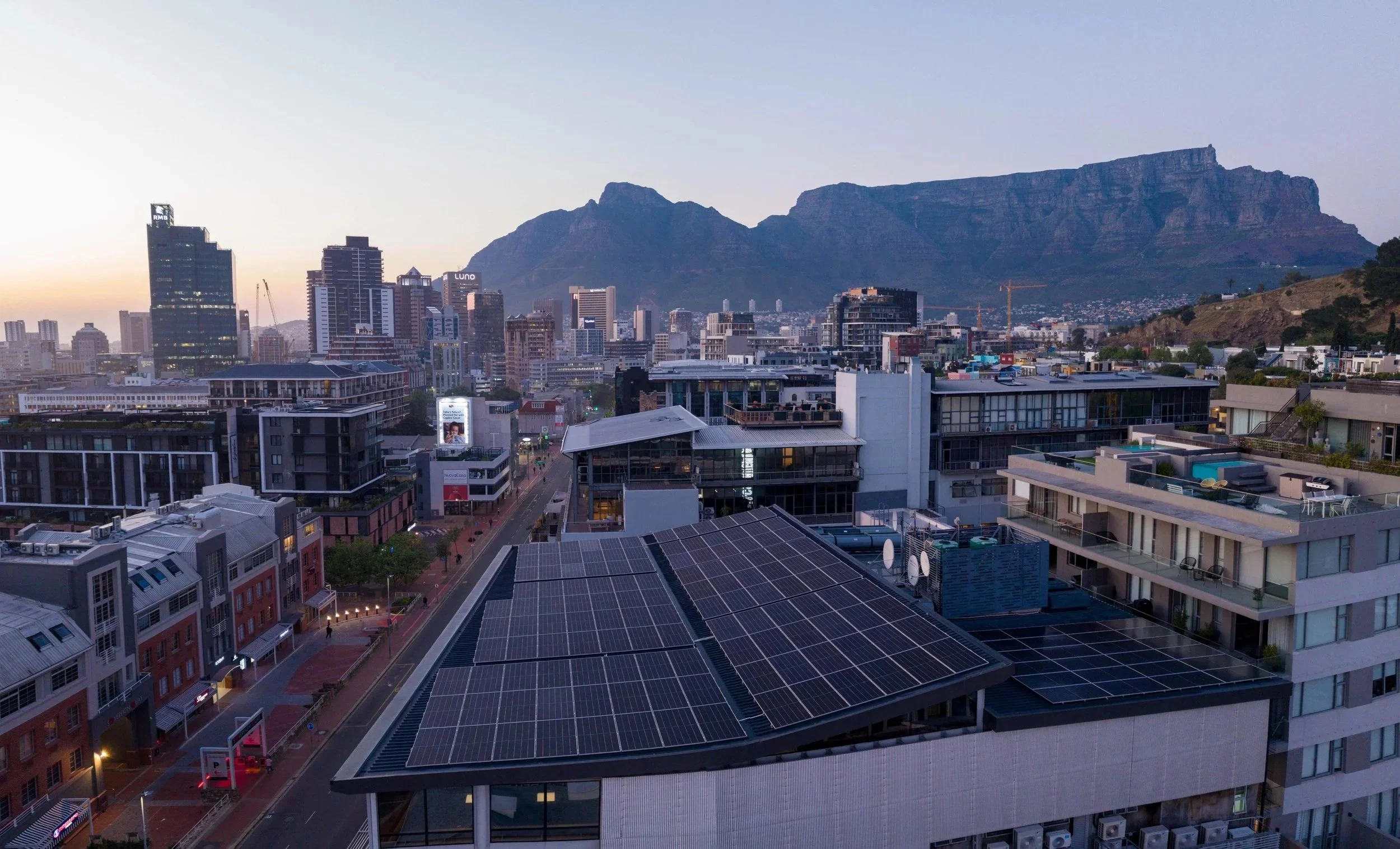 Solar project installation completed at Media Quarter, Cape Town
