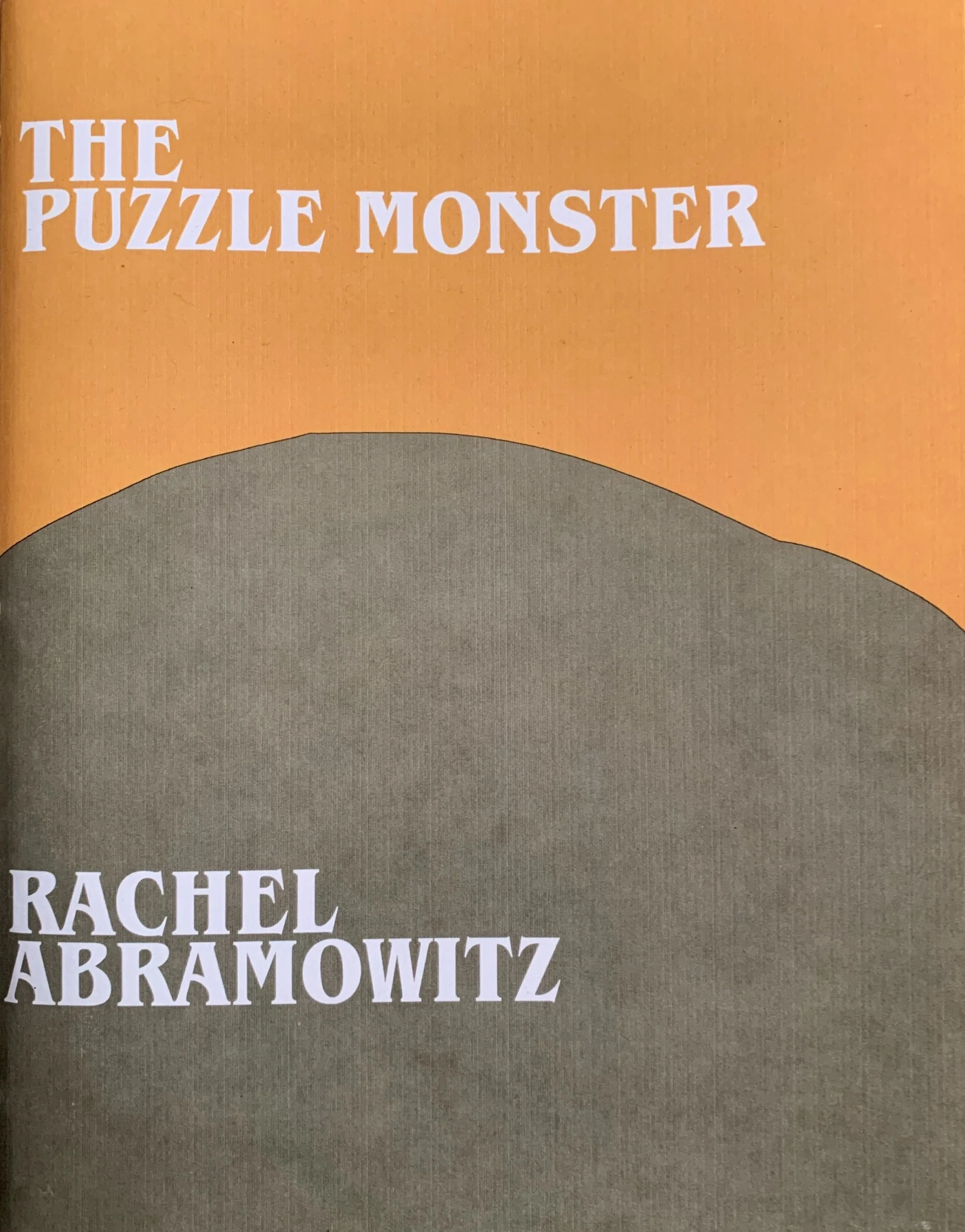 The Puzzle Monster - Rachel Abramowitz