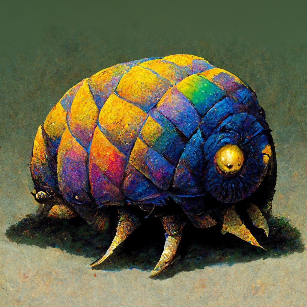 concept for the pillbug courtesy of the helper bot and the spirit of 19th century decadent painters.
.
.
.
#indiegamedev #unity #midjourney #bug