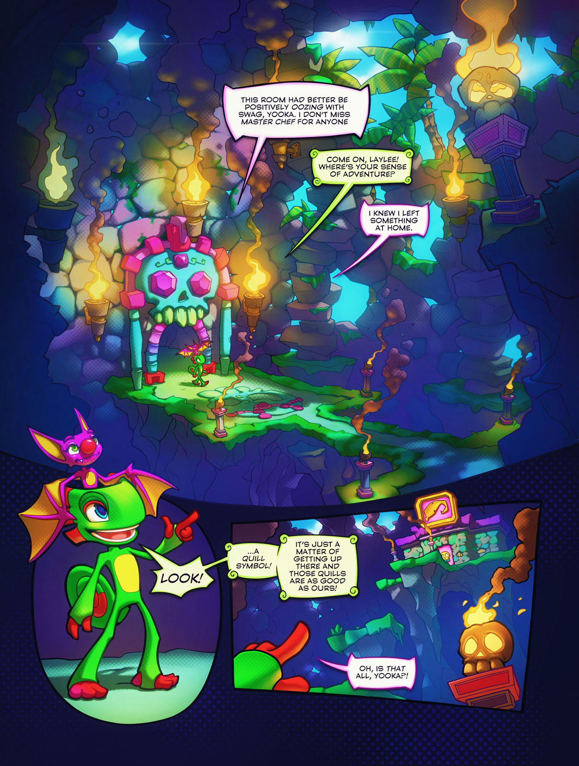 Yooka-Laylee and the Kracklestone Dreamprism Press 1.jpg