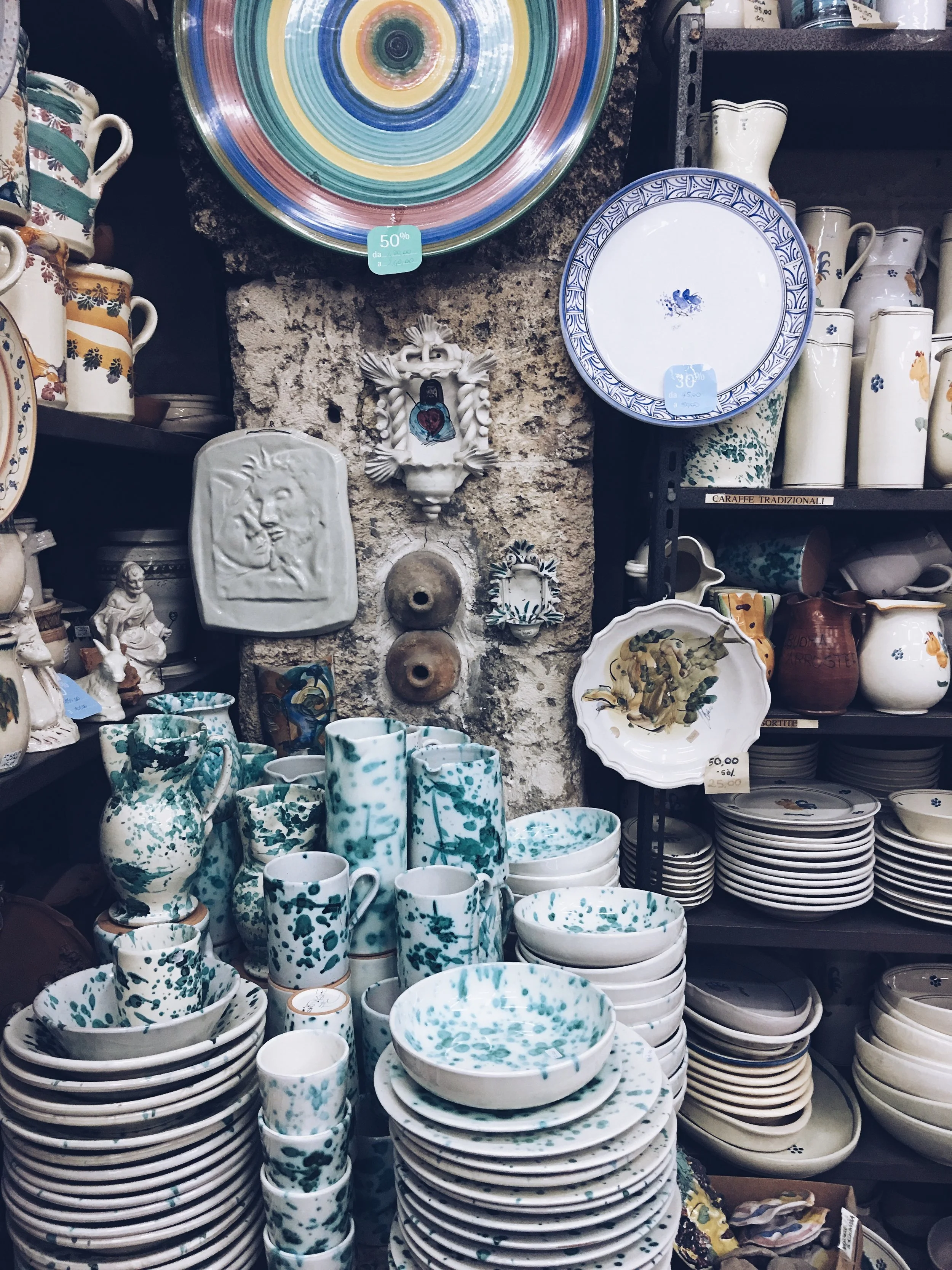 Antonio Fasano Ceramic shop- Grottaglie