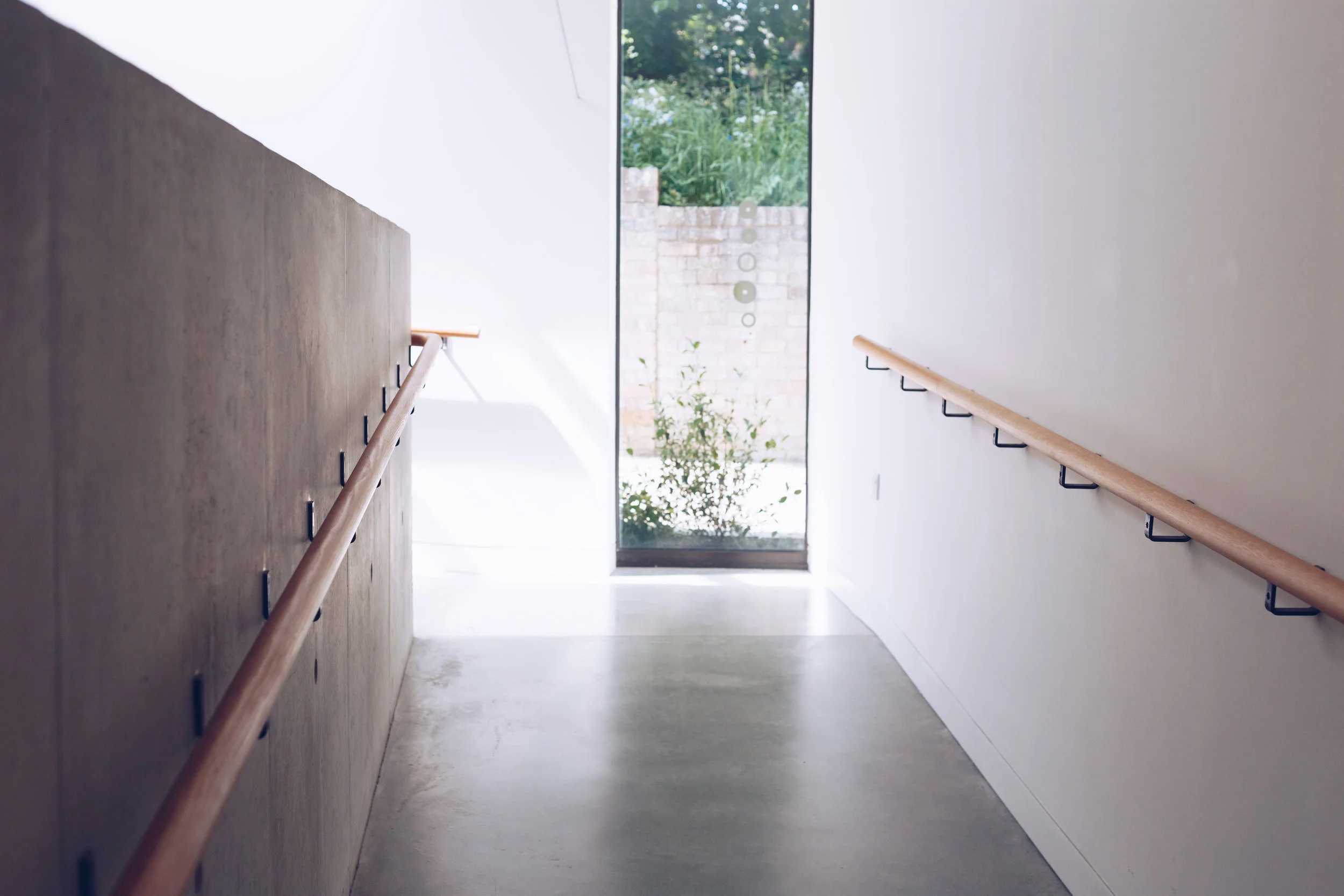 The newly renovated contemporary gallery section