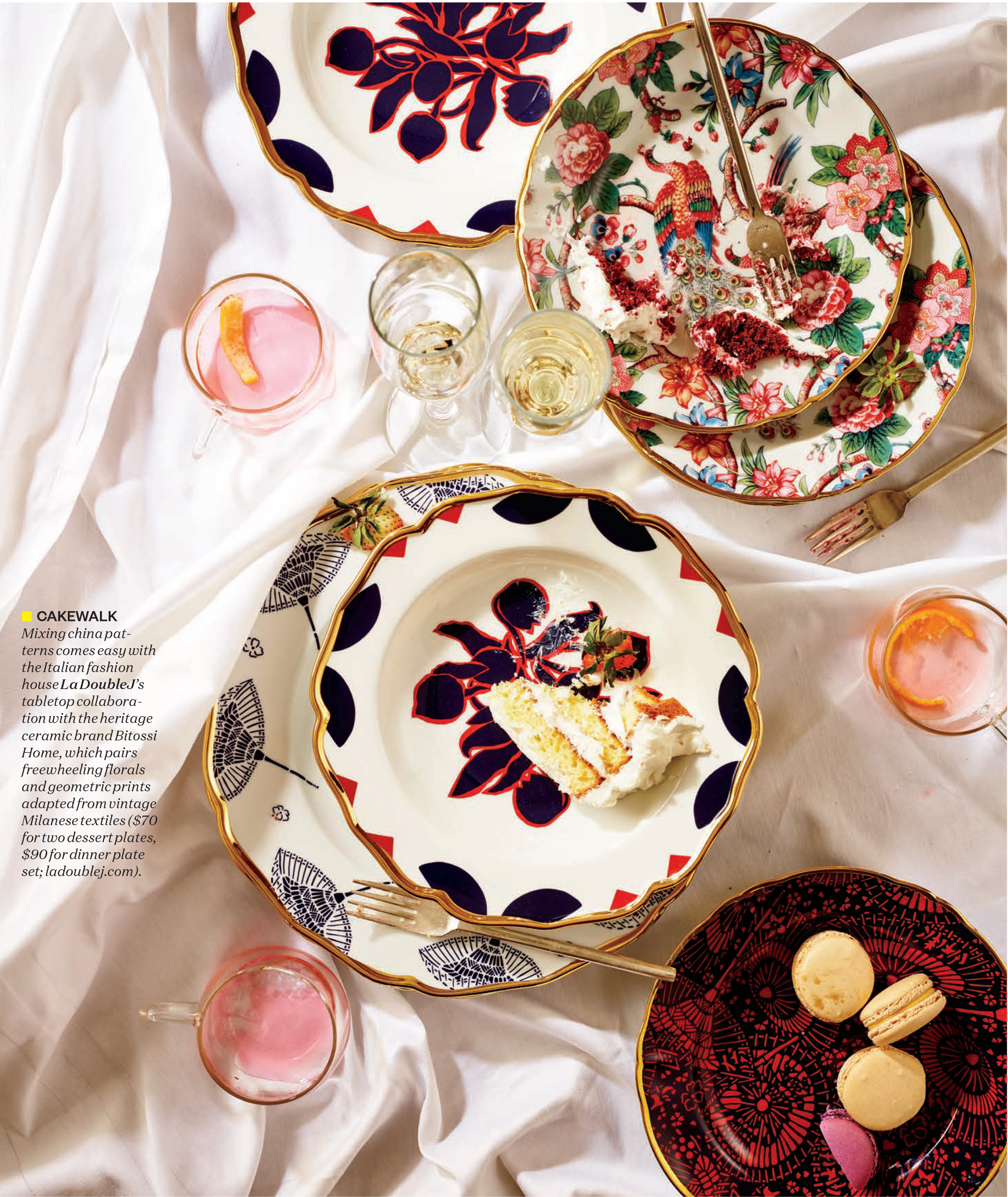A wedding gift guide for Garden and Gun magazine shot with David Prince. It was so pretty.