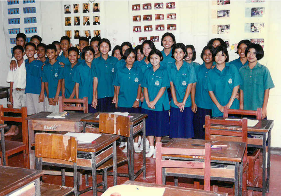 The students in one of my classes.
