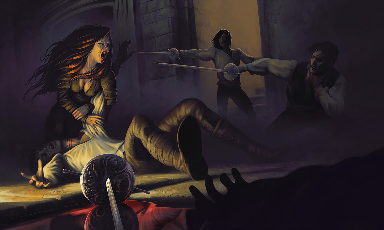 Artwork for "May Our Voices Sing Like Blood from Open Wounds" created by Dean Spencer .