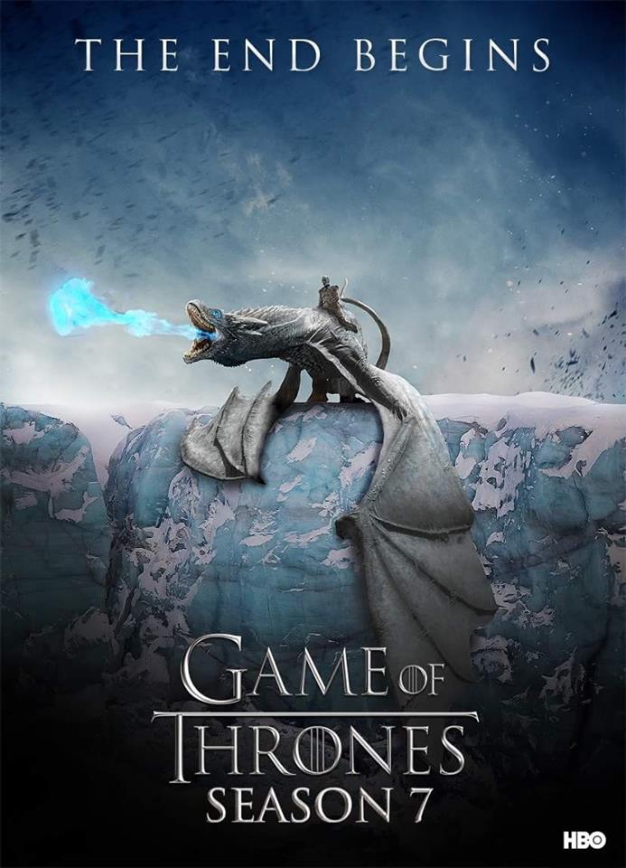 Game of Thrones fans have grown so impatient for the return of their favorite series they started creating their own Season 7 posters, such as the one above. Many of these fan posters used the tagline "The End Begins."