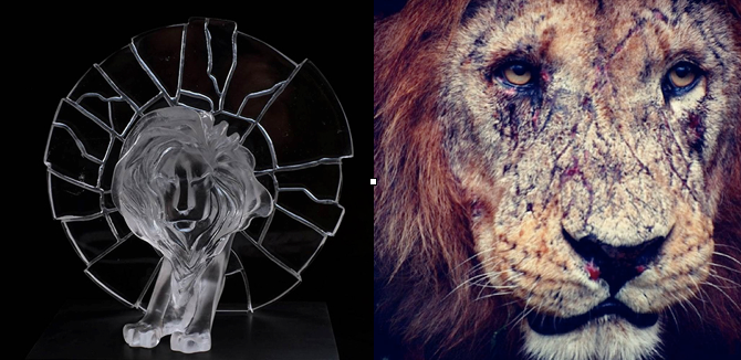 "Yeah," the old lion says, "You're young and beautiful and you're on the trophy. I remember what that feels like. But you have no idea what it's like to be me, do ya'?"