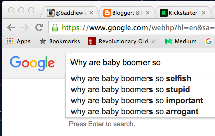 You just have to open a Google search window and start typing “Why are baby boomers so...” to see that Boomers are often thought of as selfish. Newmark is a counter-example. 