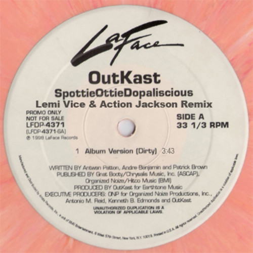 Outkast - SpottieOttieDopaliscious (Lemi Vice &amp; Action Jackson Remix)