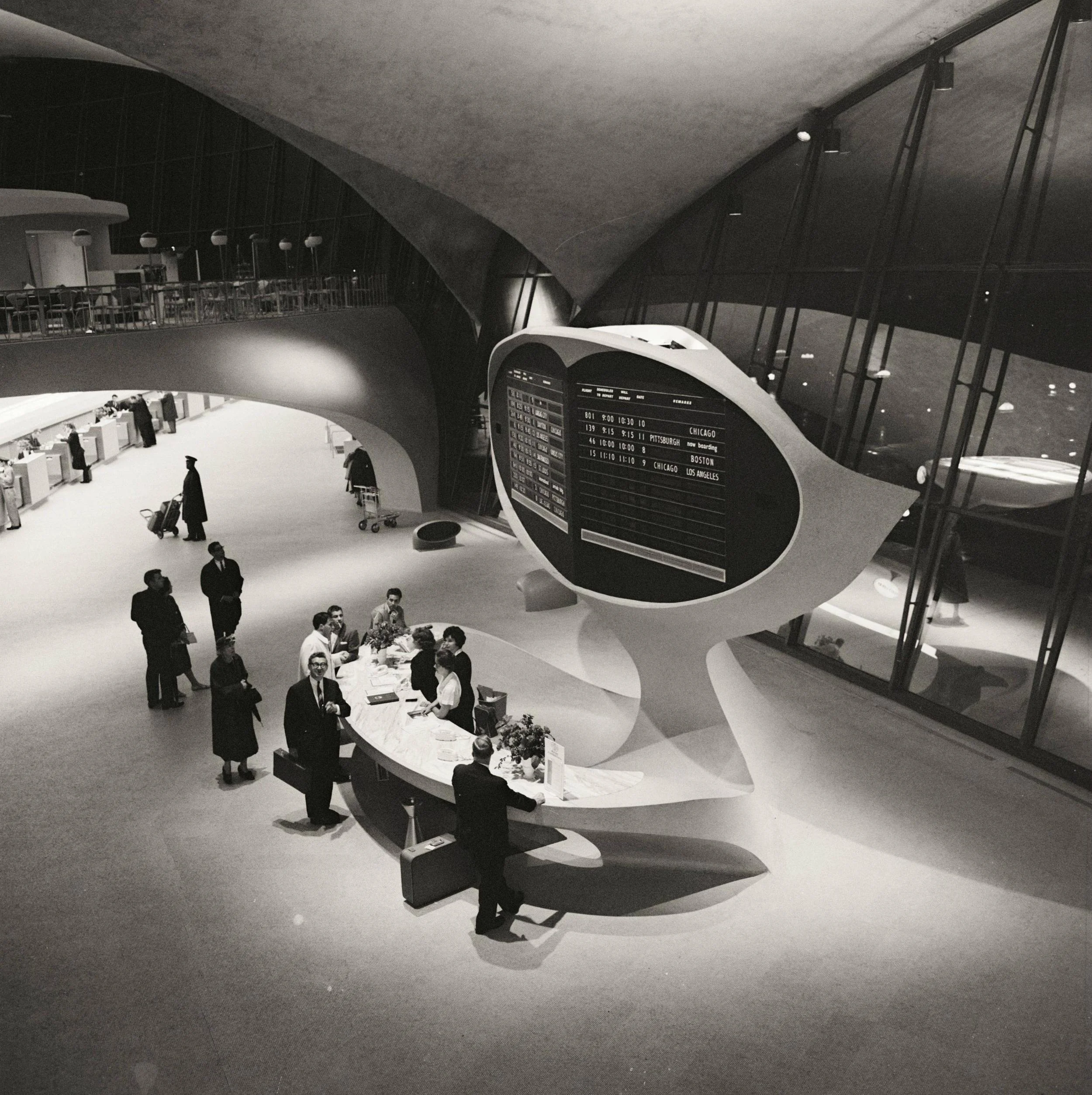 1956 at Idlewild Airport, as it was known back then.