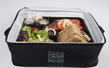 Beats most food offered in coach class. 