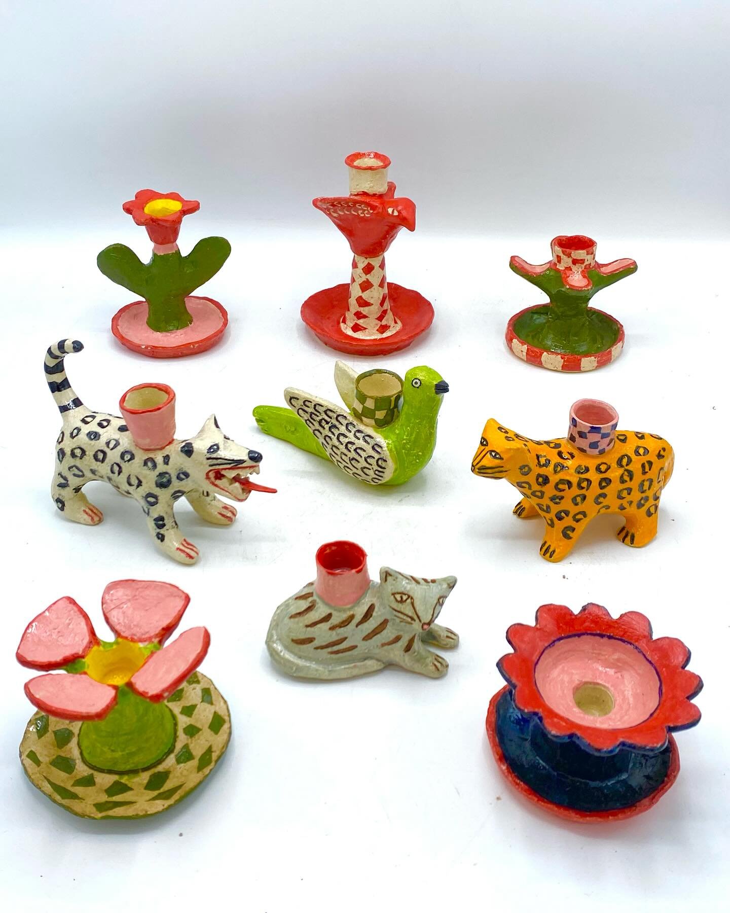 I&rsquo;m going to have an online sale Wednesday may 21 at noon EDT. Lots of pots made with a few different clay bodies and firing methods. These candleholders are made with a white North Carolina stoneware from @starworksceramics and fired to cone 1