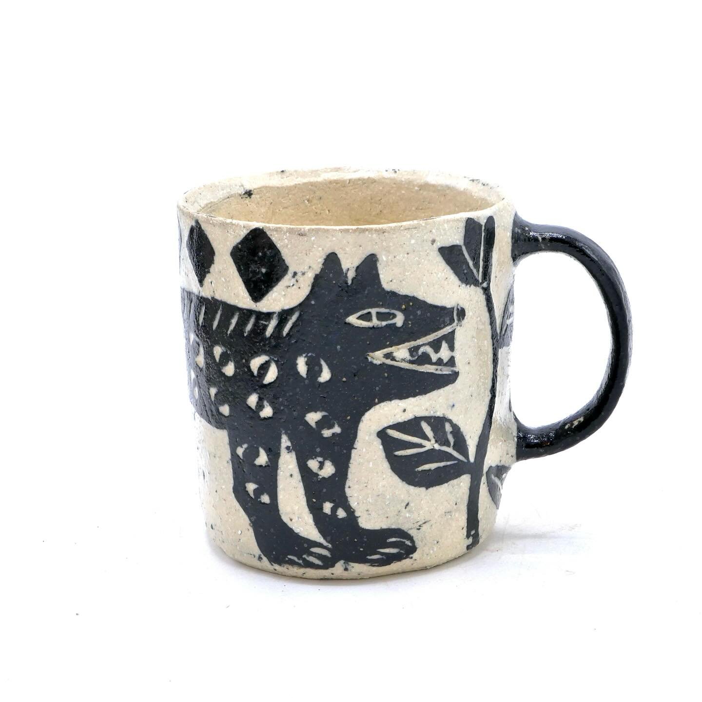 Mugs and other pots available today at noon EDT on my website. Preview is up until an hour before the sale.