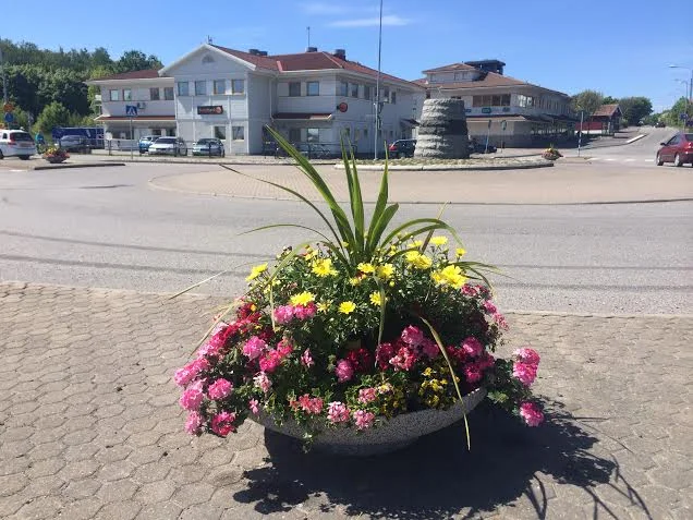 Rondellen, Öckerö Centrum sommaren 2014