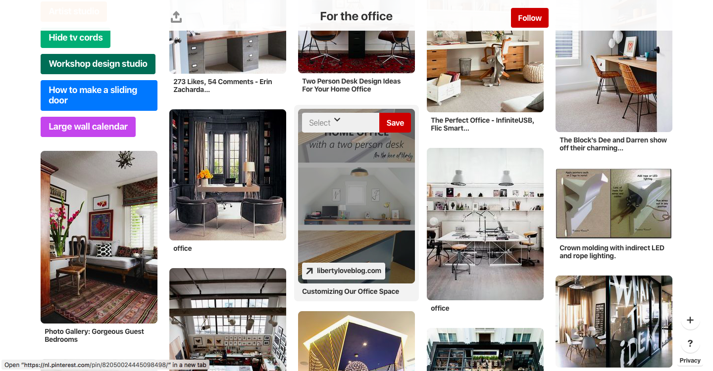 Caleigh’s Pinterest Board