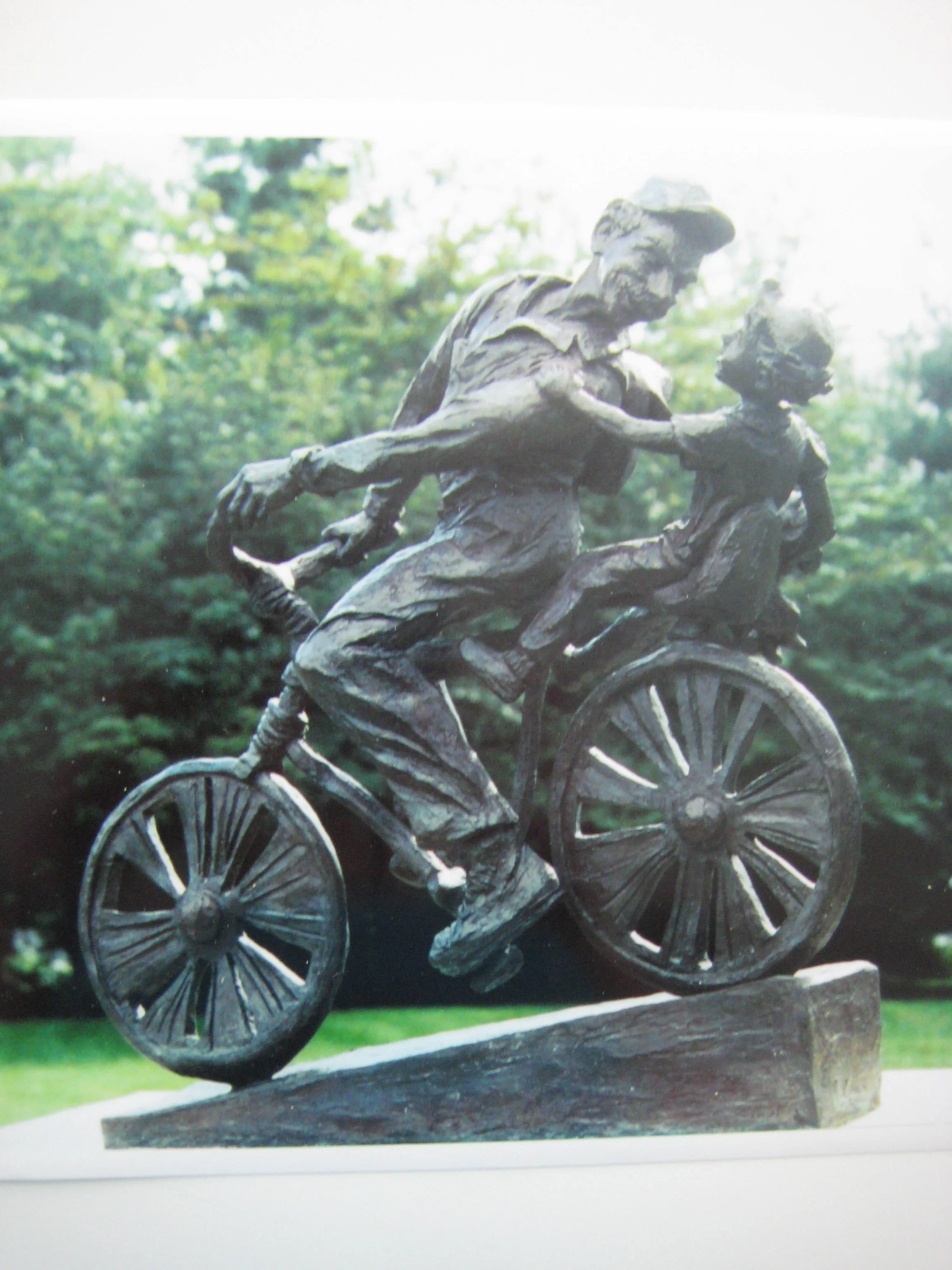 Bicycle, 36" x 36" x 12"